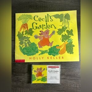 Cecil’s Garden Children Book with Cassette Tape